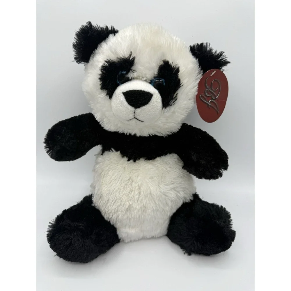 BJ Toy Company Panda Blue Eyed Soft Plush Tag Soft Stuffed Animal